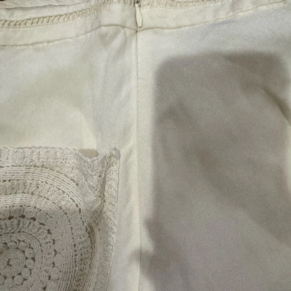 Zara  Limited Addition Crochet Pocket Maxi Linen Skirt - Picture 7 of 13